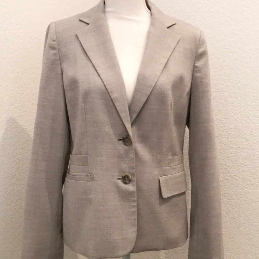 Banana Republic Grey Blazer Size 8